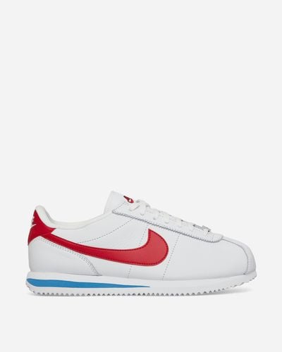 Nike Cortez Trainers White / Varsity Red