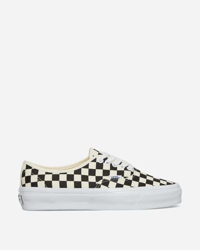 Vans Og Authentic Lx Trainers Checkerboard - White