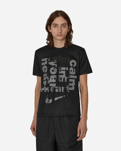 Comme des Garçons Nike Calm In Your Heart T-shirt - Black