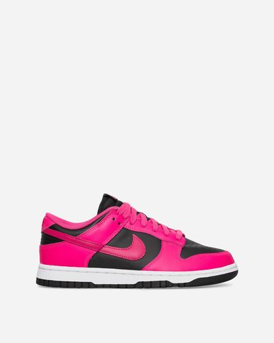 Nike Wmns Dunk Low Trainers Fierce Pink / Fireberry / Black