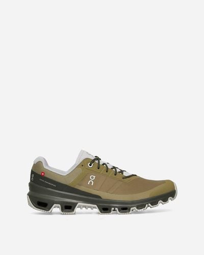 On Shoes Wmns Cloudventure Sneakers Olive / Fir - Green