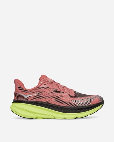 Hoka One One Clifton 9 Gore-tex Ts Sneakers Clay / Black - Multicolor