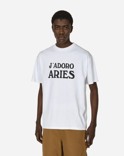 Aries J Adoro T-Shirt - White