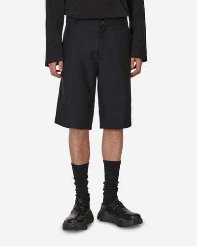 GR10K Wool Tailored Shorts - Black