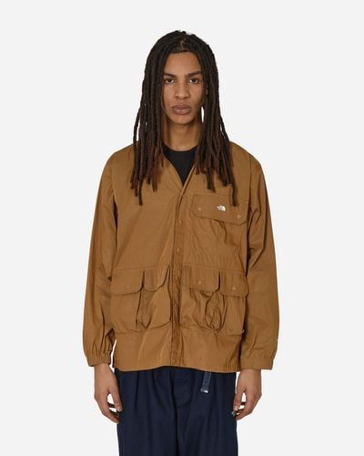 The North Face Multi-Pocket Hooded Cardigan Utility - Brown