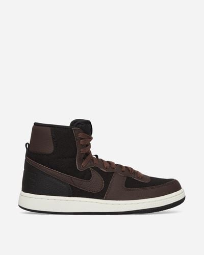 Nike Terminator High Sneakers Brown - Black