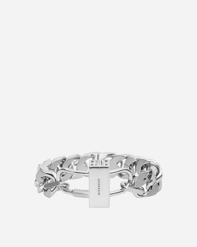 Givenchy G Chain Lock Bracelet - White