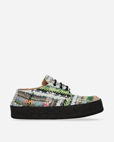 VITELLI Low-Top Trainers Striped Lime - Green