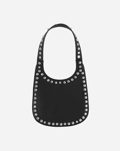 Panconesi Diamanti Saddle Bag M Onyx - Black