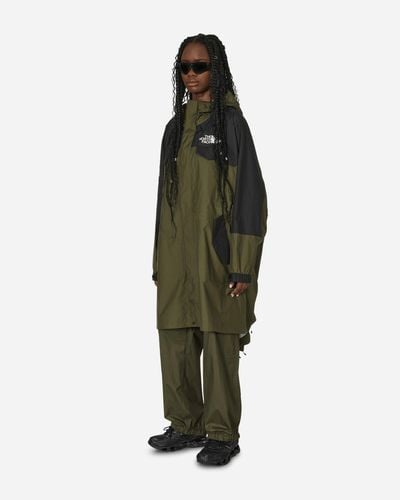 The North Face Project X Undercover Soukuu Hike Packable Fishtail Shell Parka Forest Night - Green