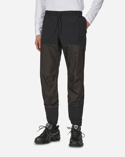 District Vision Ultralight Dwr Panelled Track Trousers - Black