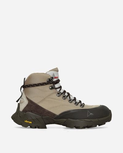 Roa Andreas Strap Boots Tapue - Brown