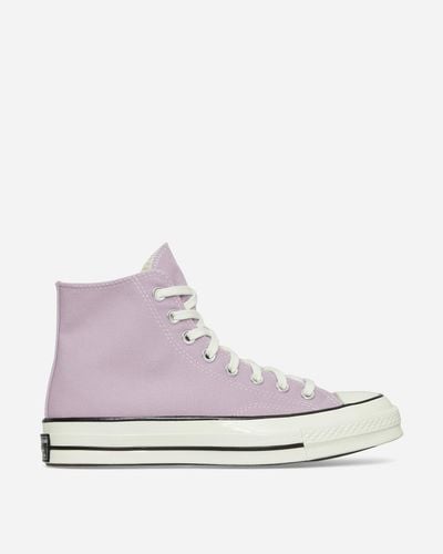 Converse Chuck 70 Hi Vintage Canvas Sneakers Purple - Multicolor
