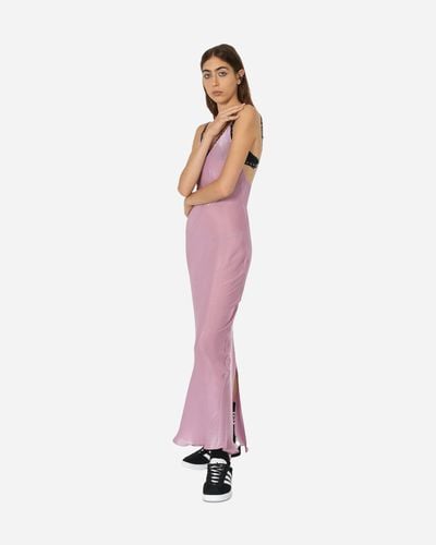 Priscavera Classic Slip Dress Violet - Pink