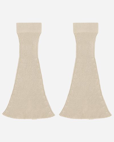 Our Legacy Knitted Gaiter Ghost Attic Rustic - Natural