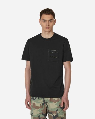 Moncler Genius Frgmt Pocket Logo T-shirt - Black