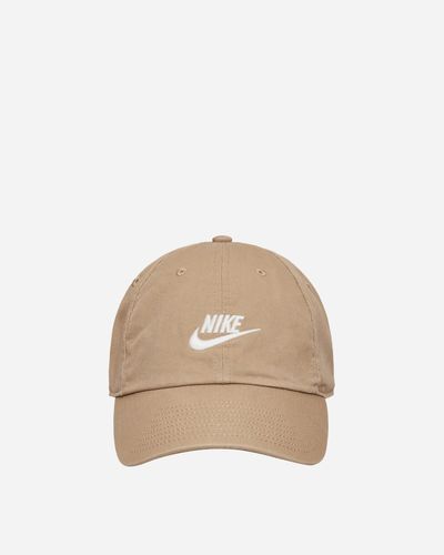 Nike Club Unstructured Futura Wash Cap Khaki - Natural