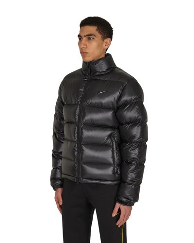 black nocta puffer jacket