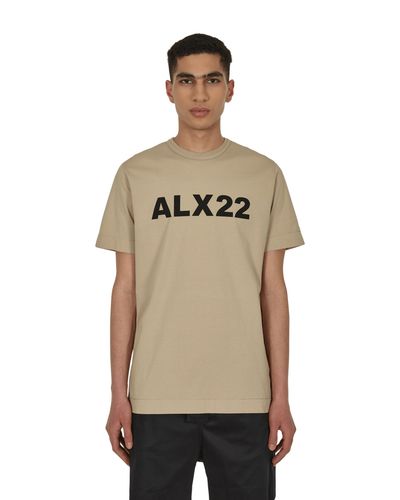1017 ALYX 9SM Graphic T-shirt Beige - Natural