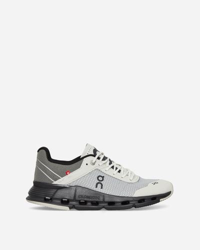 On Shoes Wmns Cloudnova Z5 Rush Sneakers Pearl / Black - White