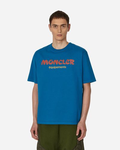 Moncler Genius Salehe Bembury Logo T-shirt - Blue