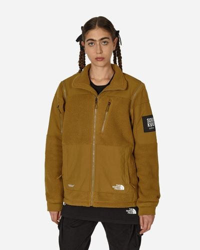 The North Face Project X Undercover Soukuu Zip-off Fleece Jacket Butternut - Natural