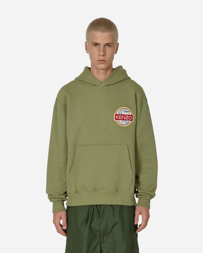 KENZO Travel Hooded Sweatshirt Sage - Green