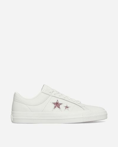 Converse Turnstile One Star Pro Sneakers White / Pink