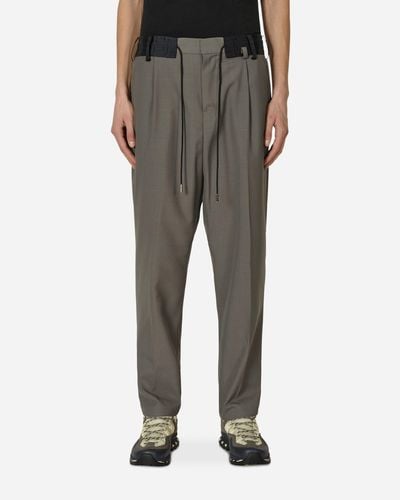 Sacai Suiting Trousers - Grey
