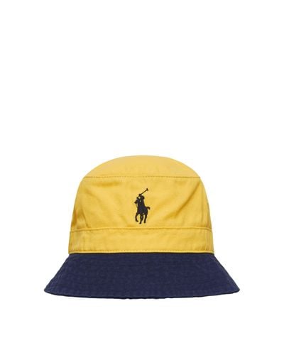 Polo Ralph Lauren Classic Bucket Hat - Yellow