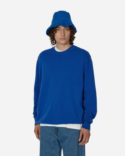Comme des Garçons Oversized Knit Sweater - Blue