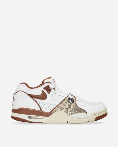Nike Stüssy Air Flight 89 Low Sp Trainers White / Pecan / Fossil