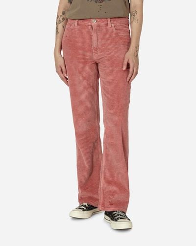 Our Legacy Rustic Cord 70s Cut Pants Antique - Pink