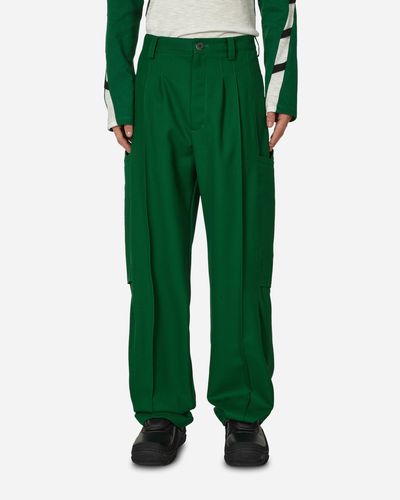 Kiko Kostadinov Megara Pants Forest - Green