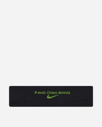 Nike Feng Chen Wang Headband Iron Grey / Light Smoke Grey - White