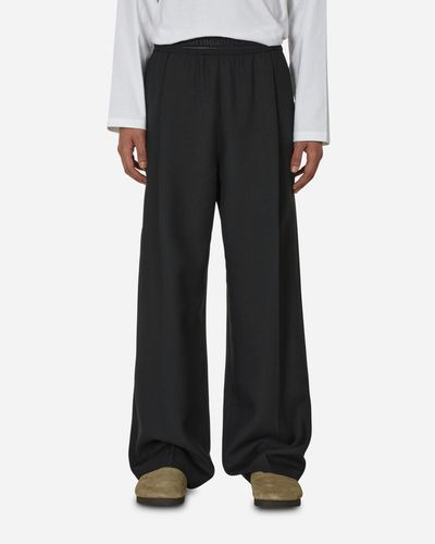 Stockholm Surfboard Club Relaxed Fit Trousers - Black