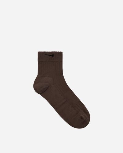 Nike Sheer Ankle Socks Ironstone / Black - White