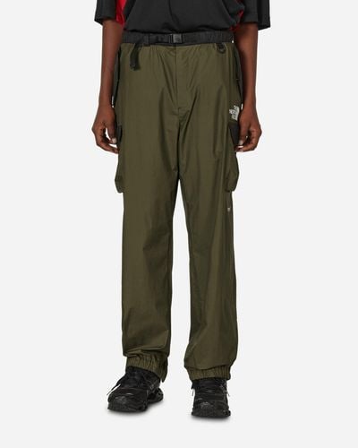 The North Face Project X Undercover Soukuu Hike Belted Utiltiy Shell Pants Forest Night - Green