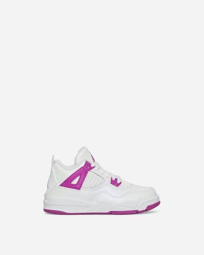Nike Air Jordan 4 Retro (Ps) Sneakers / Hyper - Pink