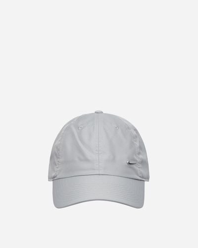 Nike Dri-Fit Club Metal Swoosh Cap Light Smoke - Grey