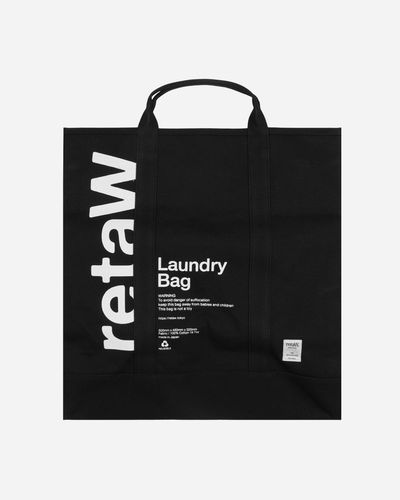 Retaw Logo Laundry Bag - Black