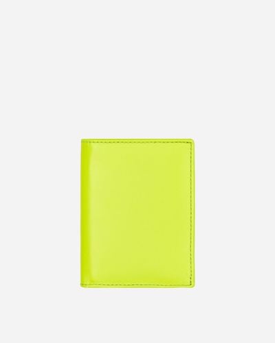 Comme des Garçons Super Fluo Leather Wallet - Yellow