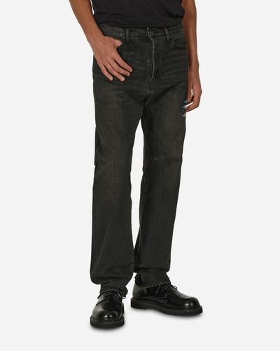 Undercover Hand Denim Pants - Black