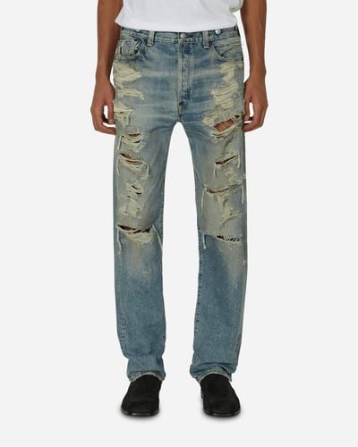 KENZO Levi's® 501® 1933 Distressed Jeans Stone Dirty - Blue