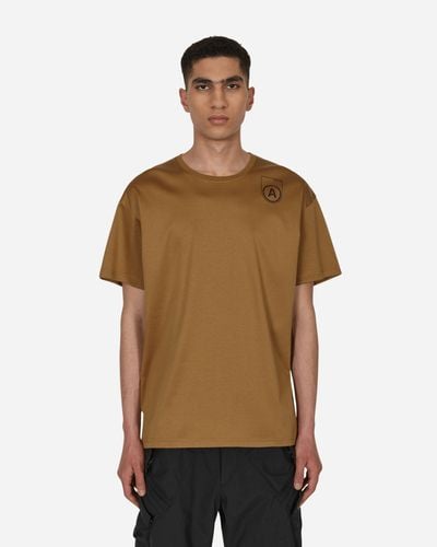 ACRONYM Printed T-shirt Brown