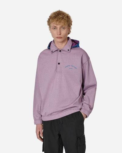 Stone Island Marina Polo Sweatshirt Magenta - Purple