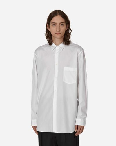 Comme des Garçons Oversized Shirt - White