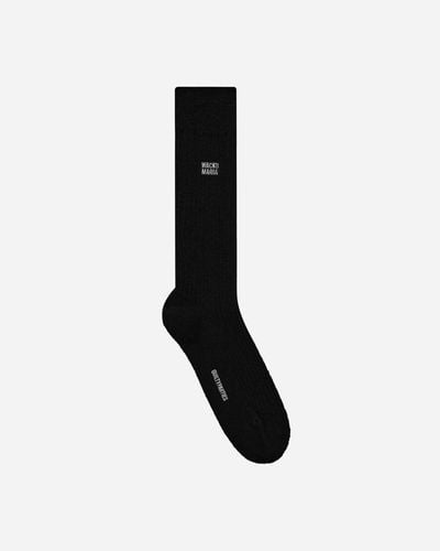 Wacko Maria Logo Socks - Black