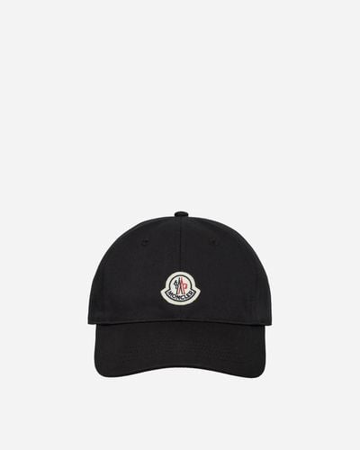 Moncler Baseball Cap - Black