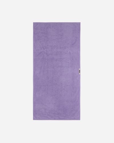 Tekla Solid Bath Towel - Purple